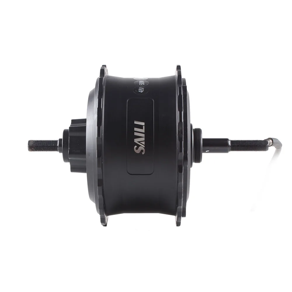 350W 500W 750W 36V 48V Rear / Front Fat Brushless Geared Electric Bike Hub Motor