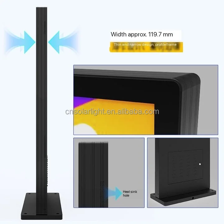 Дисплей рекламы digital signage lcd