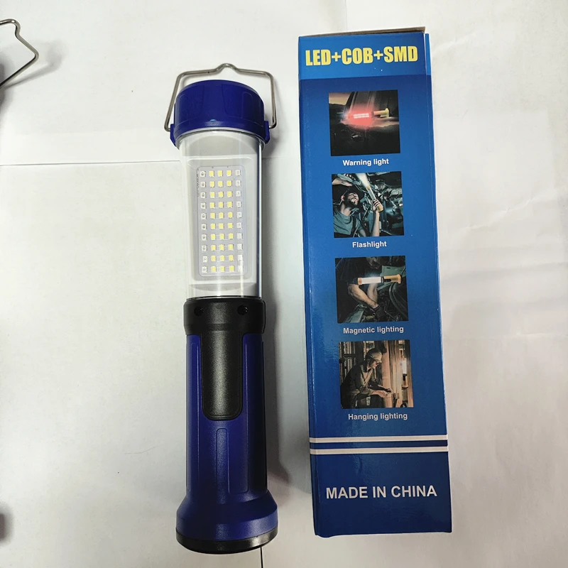 Portable Inspection Work Lighting Rechargeable Magnetic COB LED Slim Led Work Lamp For Car Repair USB Led Work Light