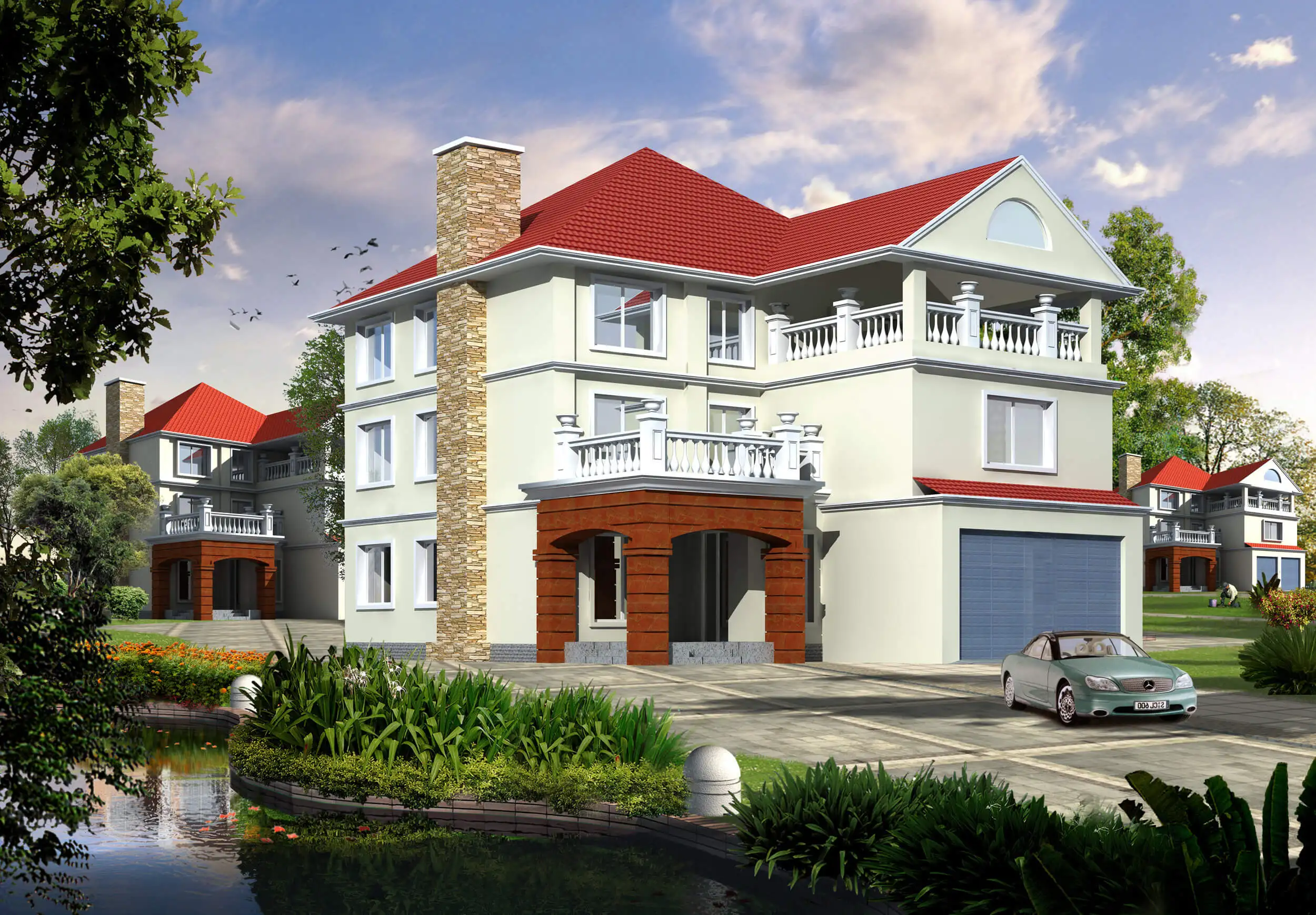 Swiss Cottage Prefab Chalet Light Steel Prefabricated Villa Container Chalet Casa De Campo