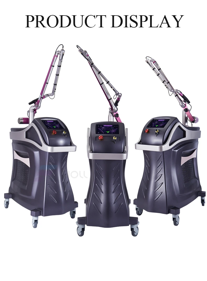 Hot Sale!!! Professional 450ps Picolaser Picosecond Laser Q Switched Nd Yag Laser Tattoo Removal Machine