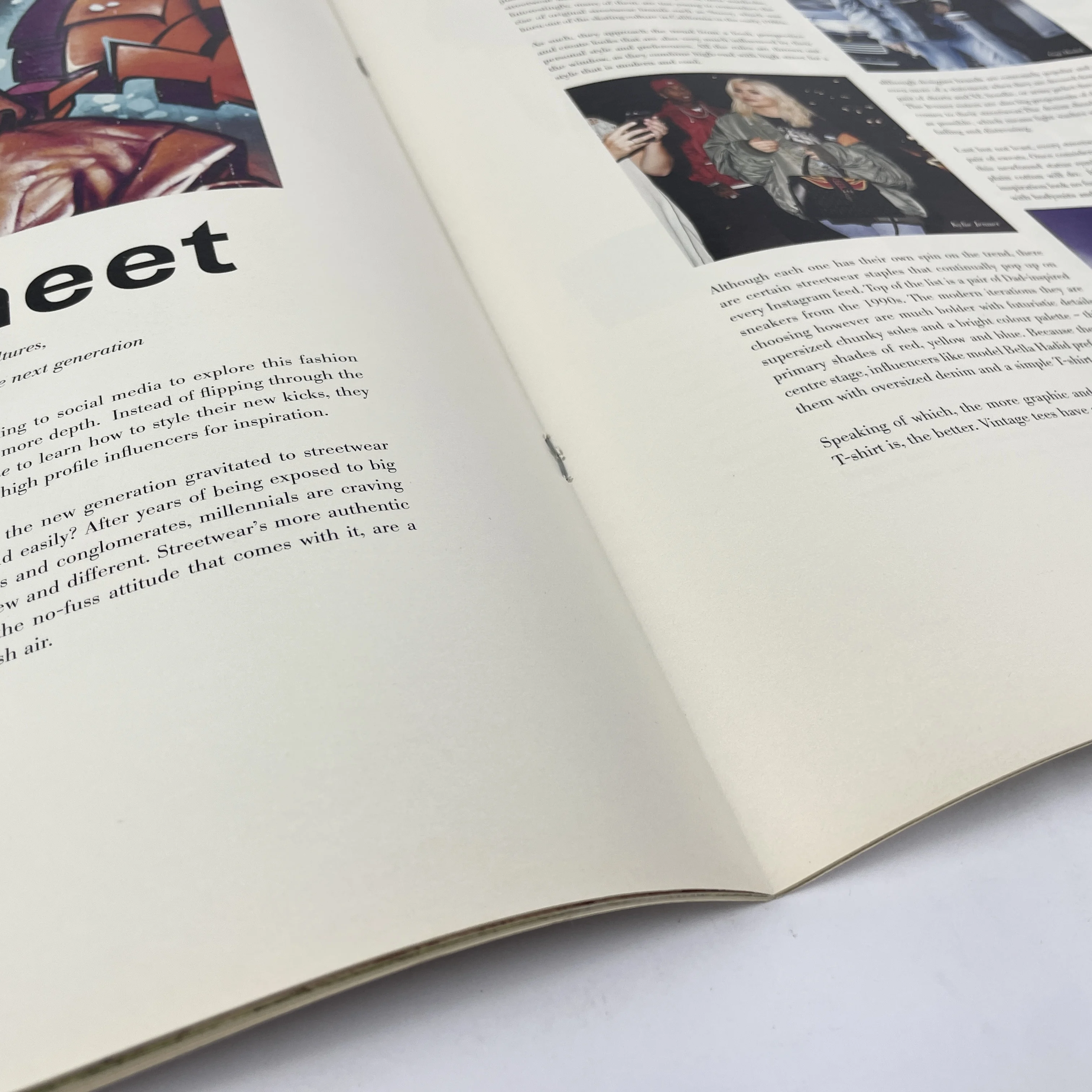 Custom Fashion Lookbook Newspaper Style High-End Custom Product Catalog for Trendy Collections Digital Printing