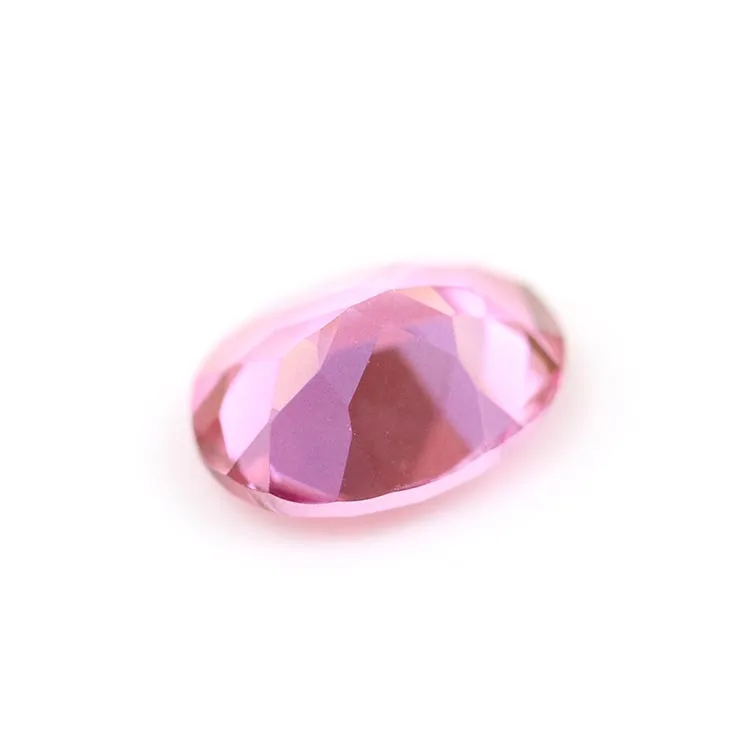 wholesale price pink topaz oval shape loose natural gemstone topaz stones for jewelry making