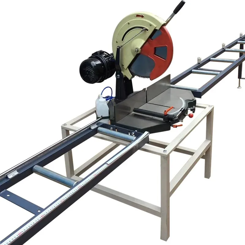 12 14 16 18 inch 45/90 Angle Adjustable single head saw cutting machine for aluminum windows and doors cutting