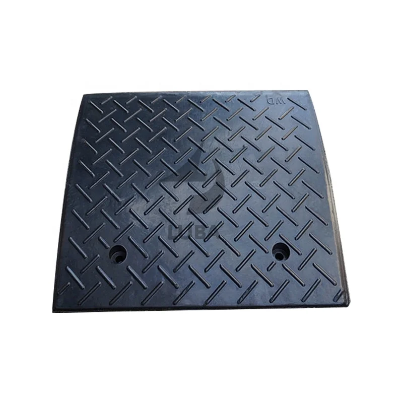 High Quality Traffic Extra Heavy Duty Superior Rubber Curb Road Ramp For Safety