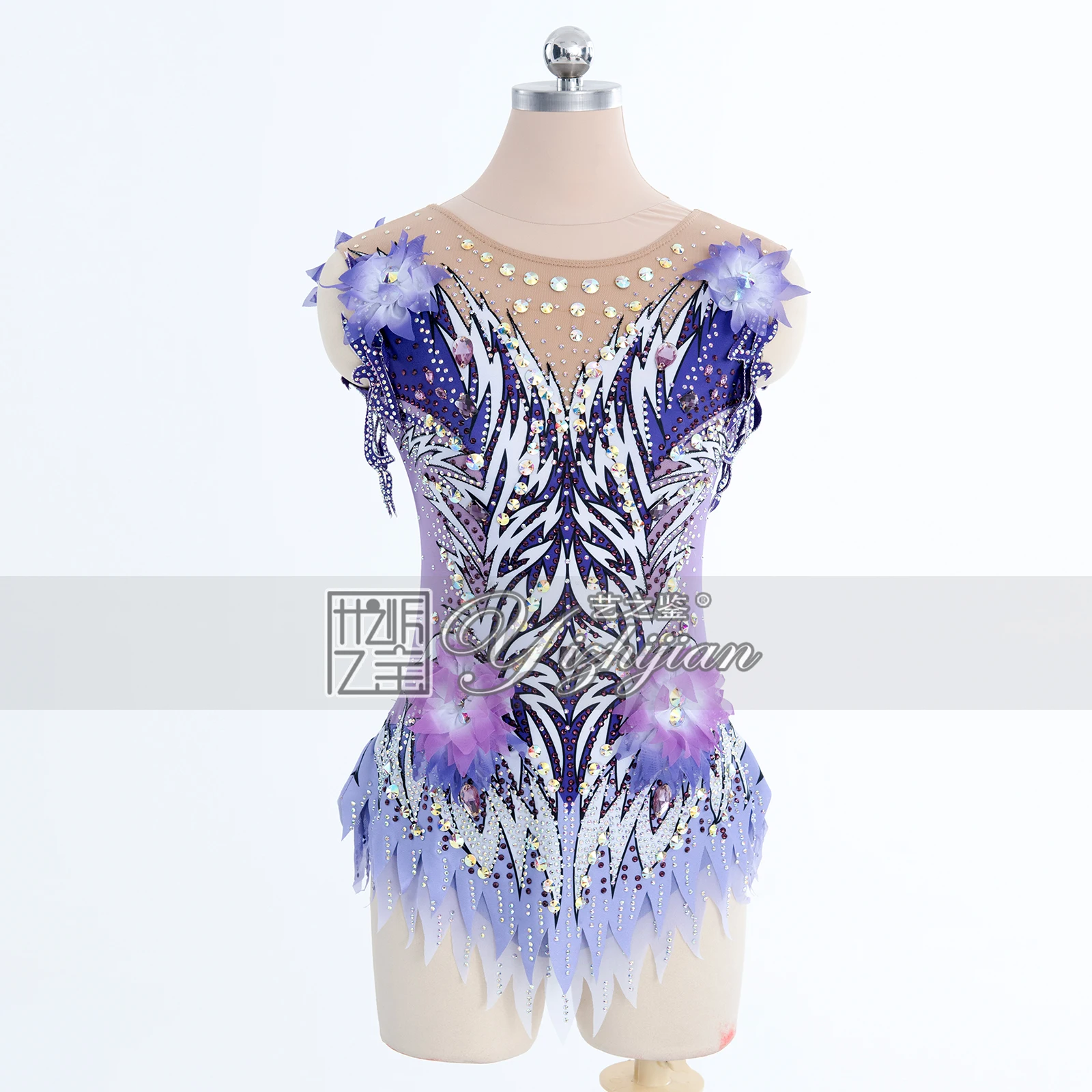 YIZHIJIAN Artistic Gymnastics Uniform Fitness Competition Skills Art Examination Training Professional Performance Customization