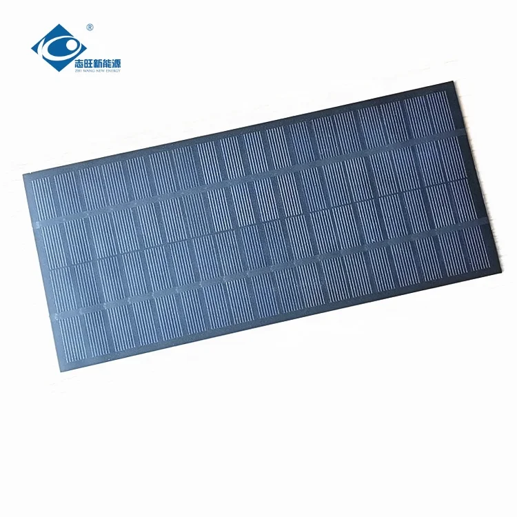 4.5W Thin Film Flexible Solar Panel ZW-255115 ETFE/PET Semi Solar Panel Charger 18V