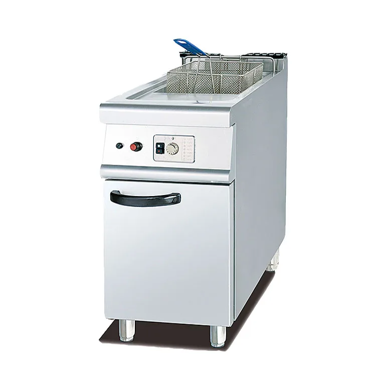commercial gas machine gas fryer with cabinet
