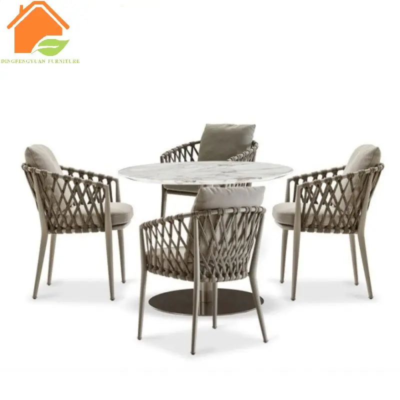 Modern luxury marble coffee table.Stainless steel base round shape reception negotiation table marble top outdoor furniture