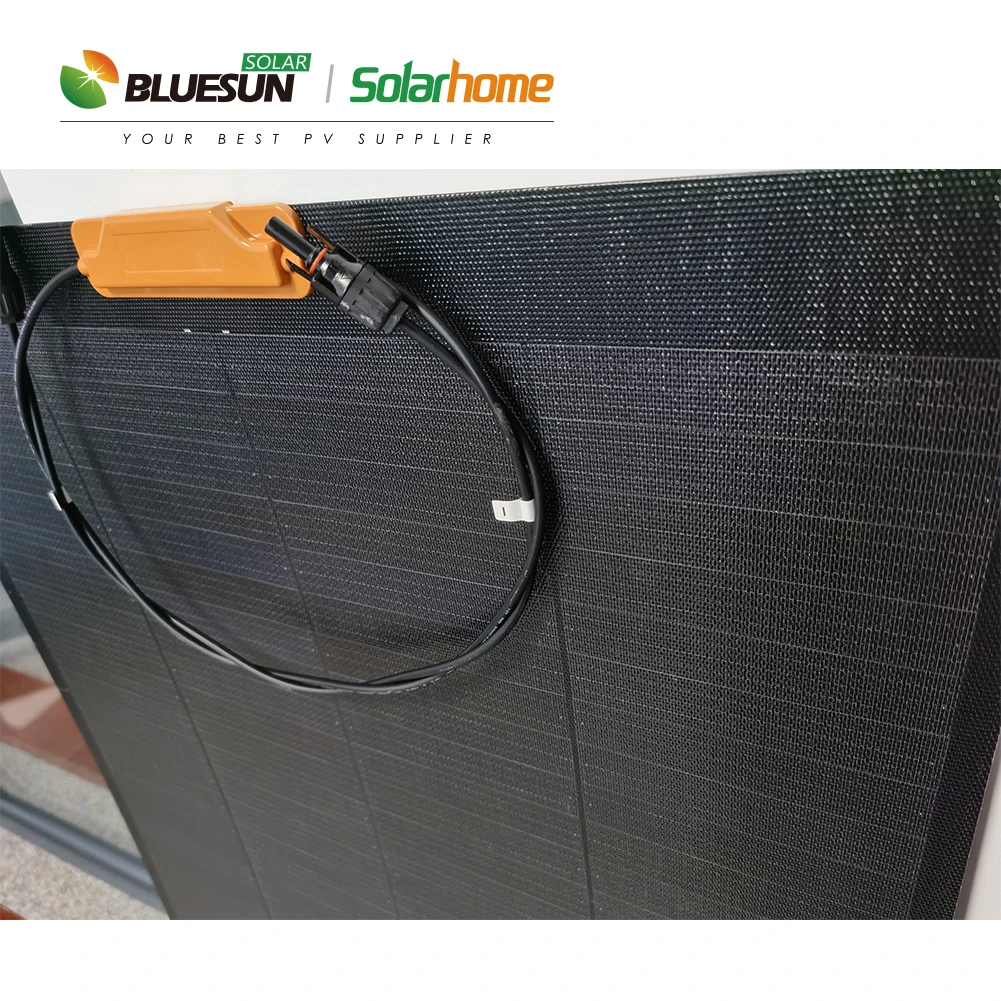 Солнечная панель BLUESUN полностью черная 100 Вт 18 в ETFE 200 180 110 160 бесплатная доставка