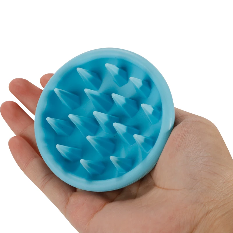 2025 Hot Sale Silicone Scalp Massager Shampoo Brush For Men and Women Wet Dry Scalp Brush for Hair Growth & Scalp Care BPA free