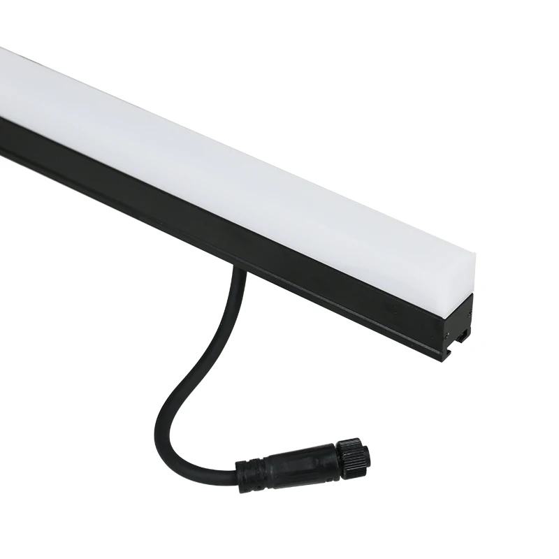 Dmx Smd5050 24 В 60led 10-пиксельная цифровая светодиодная Пиксельная палочка Светодиодная панель для ПК крышка Rgb Ландшафтная световая
