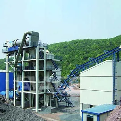 Road construction machinery asphalt concrete mixer RLB160 model 160 t/h 280 kW Asphalt Recycling Plant made in China
