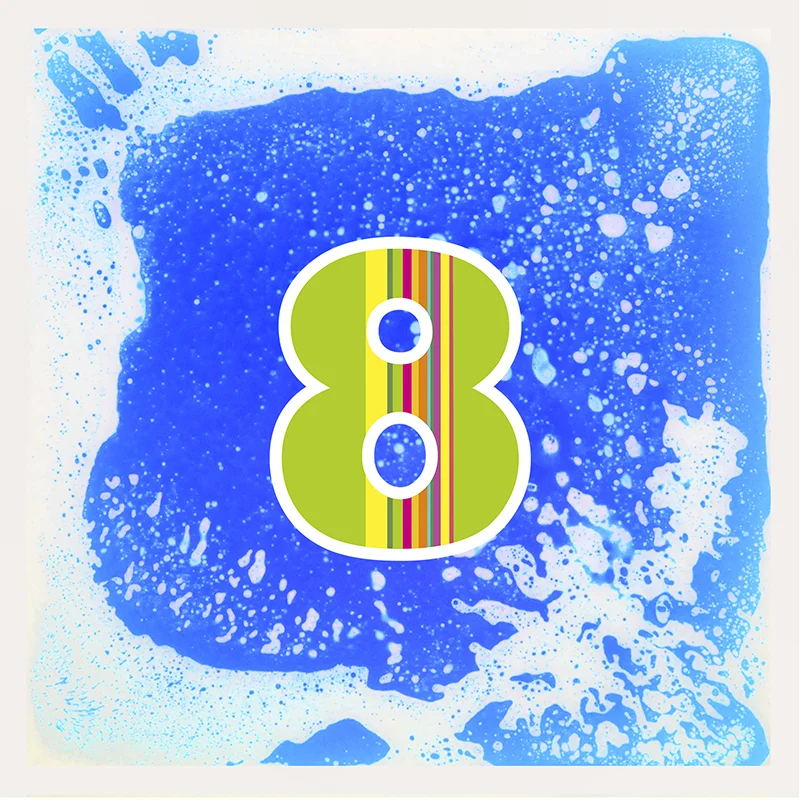 Kindergarten Educational Toy Kids Floor Game Sensory Equipment Printed Hopscotch Mat Liquid Sensory Floor Mat Tiles