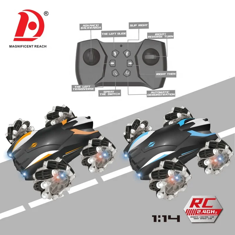 HUADA 2023 Wholesale Boys Cheap Remote Control Drift Stunt Racing Car Toy RC Hobby Vehicles