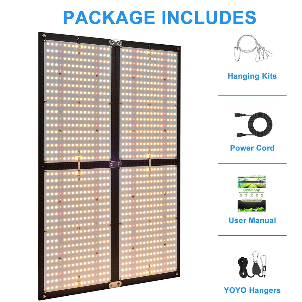 CrxSunny LM301B Hydroponic Grow Lights XP4000 480 Watt amsung LM301H Led Grow Light for Indoor Planting Dropshipping Agent