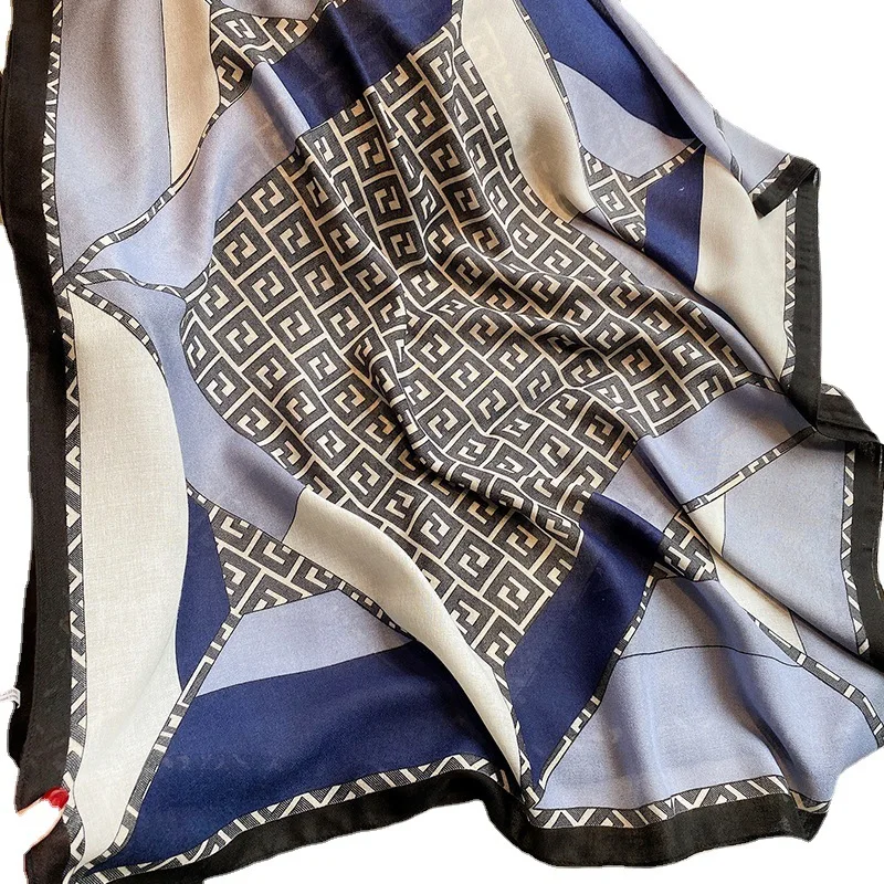 Luxury Brand Summer Scarfs for Women Stylish From Turkey Muslim Women Head Wraps and Ladies Shawls Hijabs Foularb