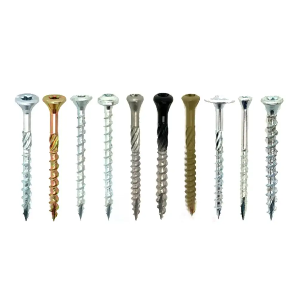 Customized Factory 3 Inch Ceramic Type 17 Wood Torx Coated Stainless Deck Screw