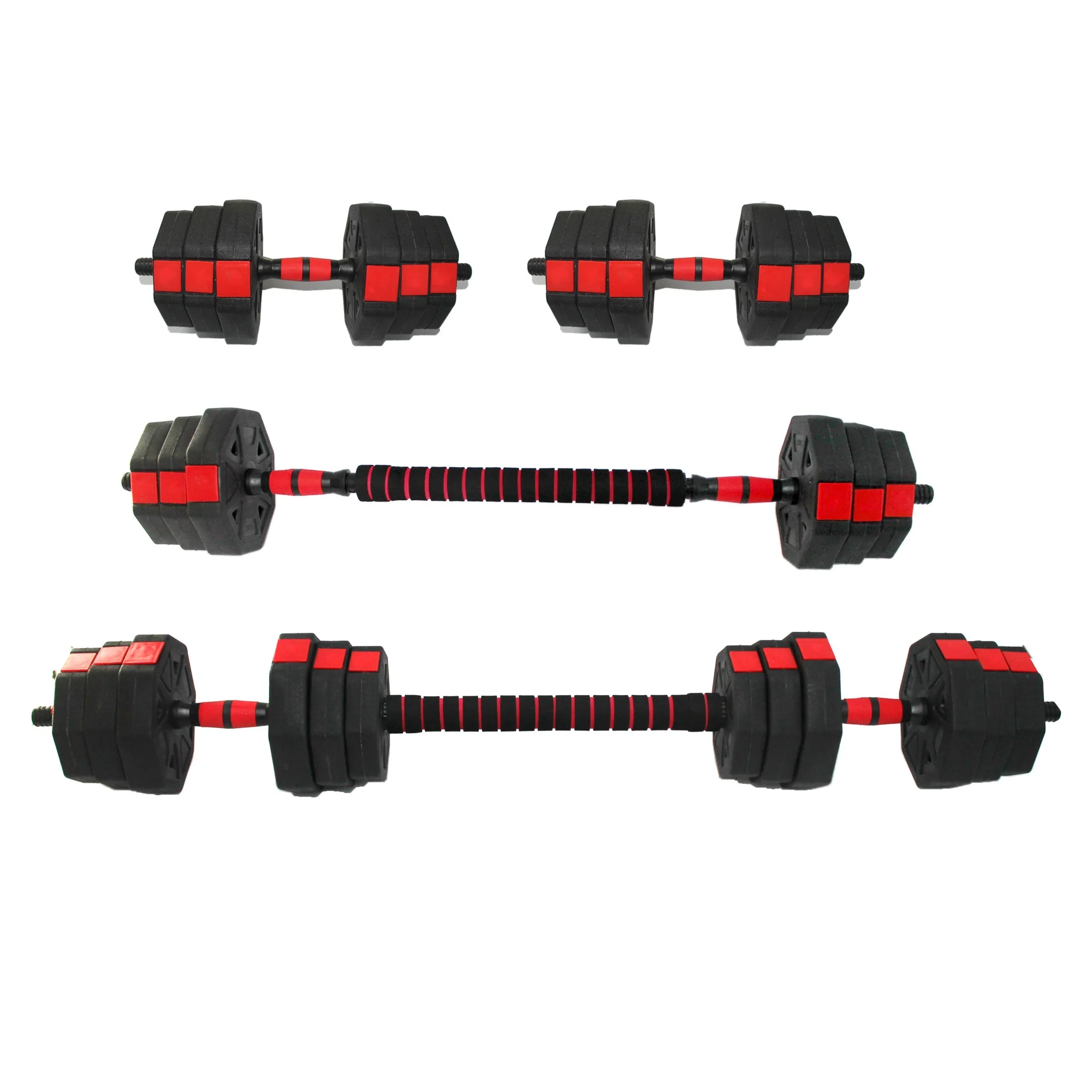 Custom Made Dumbbell Wholesale weight plastic cement indoor fitness equipment weight lifting Adjustable Dumbbell