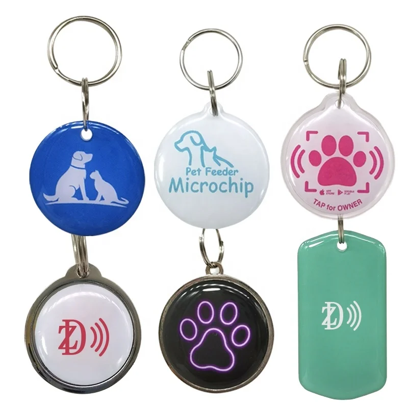 Высокопроизводительная эпоксидная смола с RFID-меткой для отслеживания животных, идентификационная карта для домашних животных, NFC-метка с RFID эпоксидной смолой