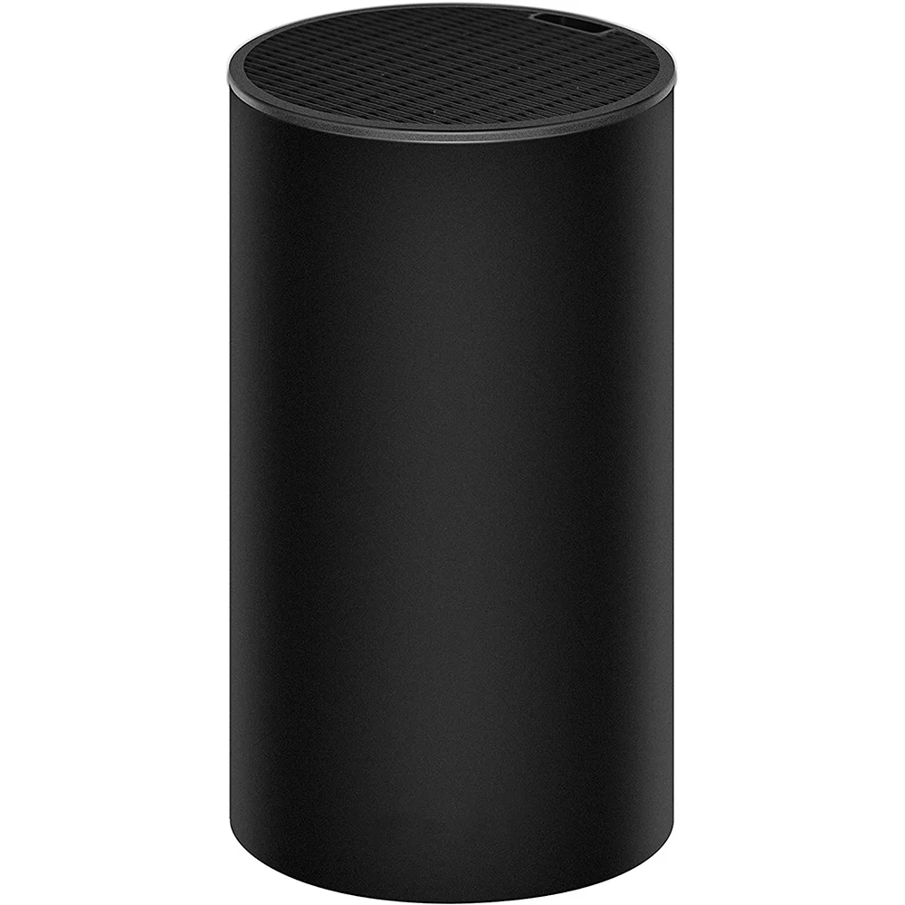 Уникальный дизайн с волнистым слоем универсальный вертикальный набор ножей для хранения черный держатель подставка кухонных ножниц прорезью