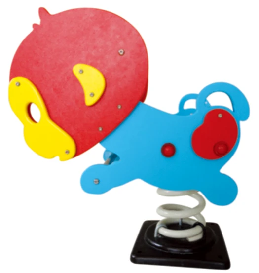 High Quality PE board tiny rocking horse rocking horses for sale ride Outdoor Animal Spring Rocking Horse Kids Spring Rider Toy