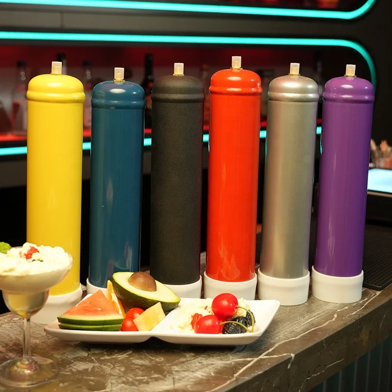 Factory Supply Pure 99.9% Whipped Cream Charger Cracker Cream Chargers 615G Gas Cylinder