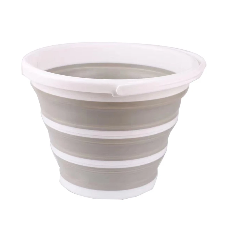 BPA free Collapsible Plastic Bucket Foldable Round Tub Portable Fishing Water Pail Space Saving Outdoor Water pot