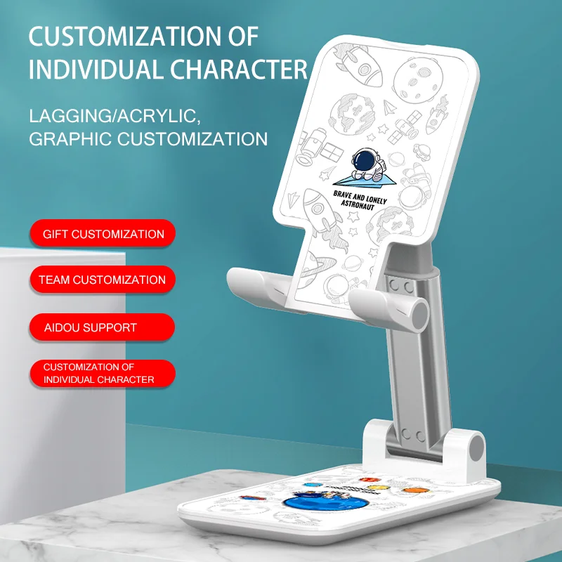 Универсальные складные телескопические пластиковые подставки для смартфонов и компьютеров, держатели для мобильных телефонов
