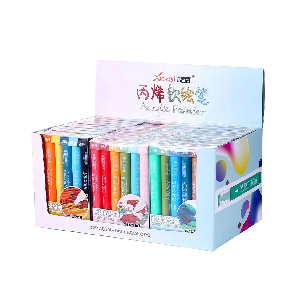 Acrylic Paint Pen Markers Art Marker Pen For Drawing Set of 18