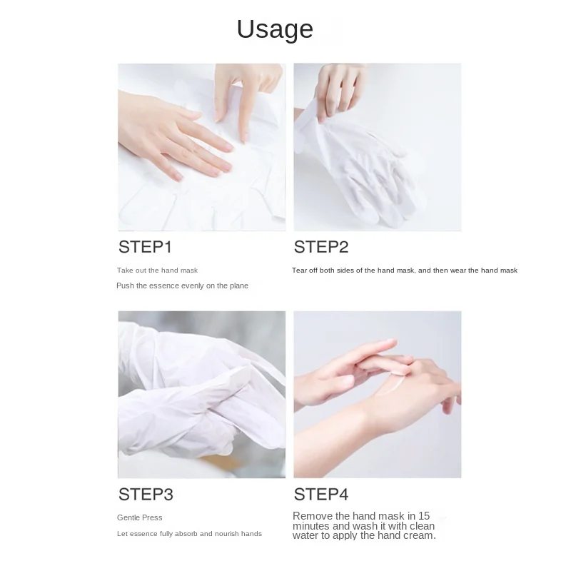 Wholesale Natural Whitening Moisturizing Organic Nourishing Hand Mask Private Label Hand Sheet Mask