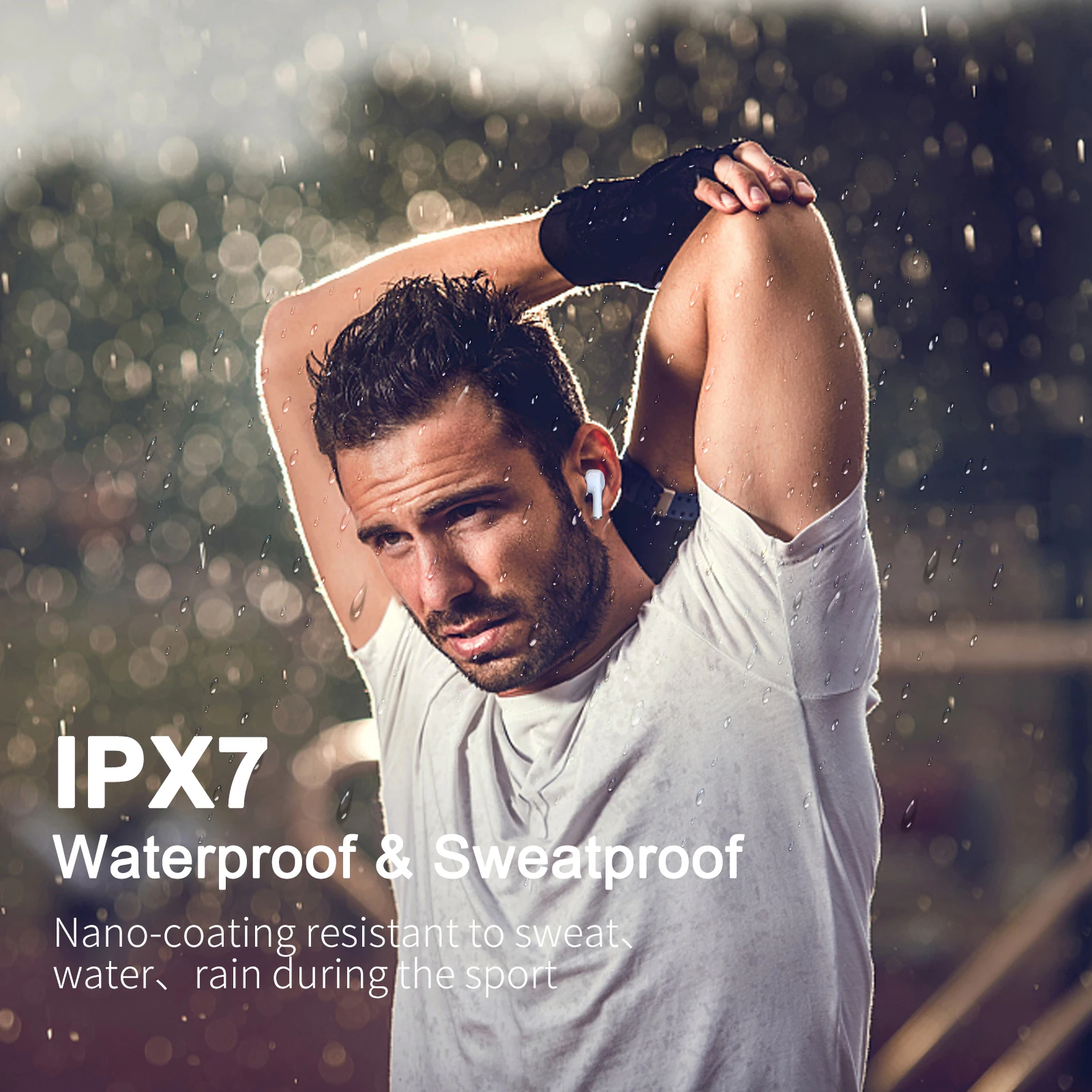 Amazon Top Seller Gaming Headset Wireless Ear buds Airbuds ANC ENC J7 Noise Cancelling Earbuds Headphone Accessories for phone