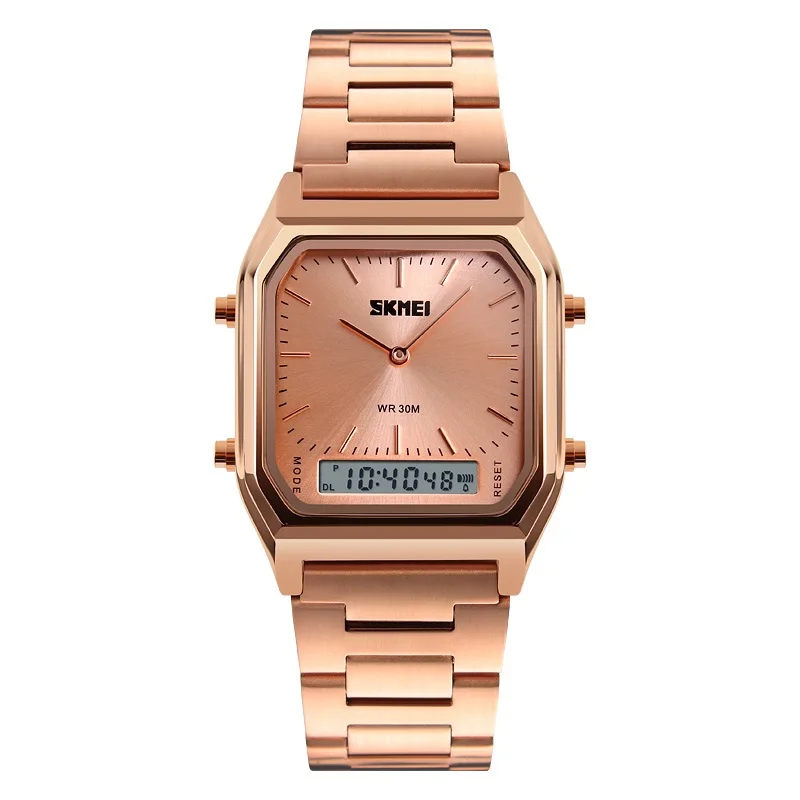 Hot selling SKMEI 1220 fashion men retro analog digital watch