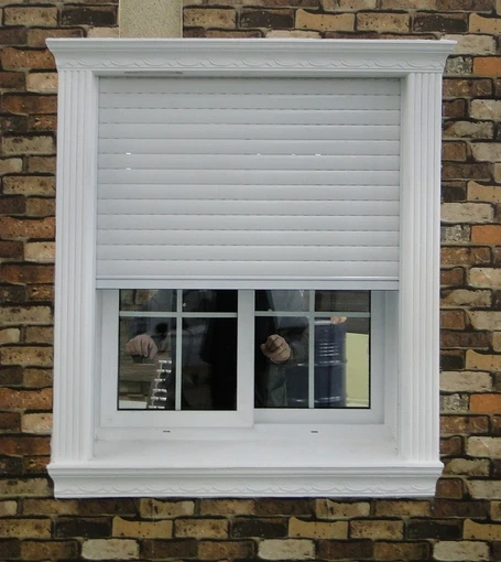 Modern aluminum windows and doors sliding window with electric roller shutter motor