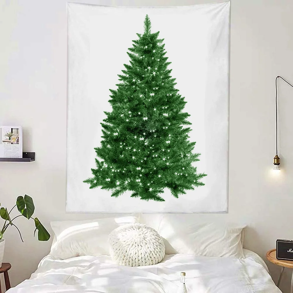 LEMON 7x5FT Soft Fabric Winter Photography Backdrop Glitter Snowy Forest Holiday Party Decor Banner Portrait Studio Booth