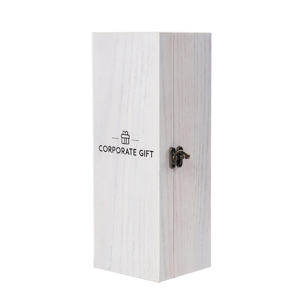 Custom Wooden Red wine box fashion wine box solid wood packaging box wood gift case