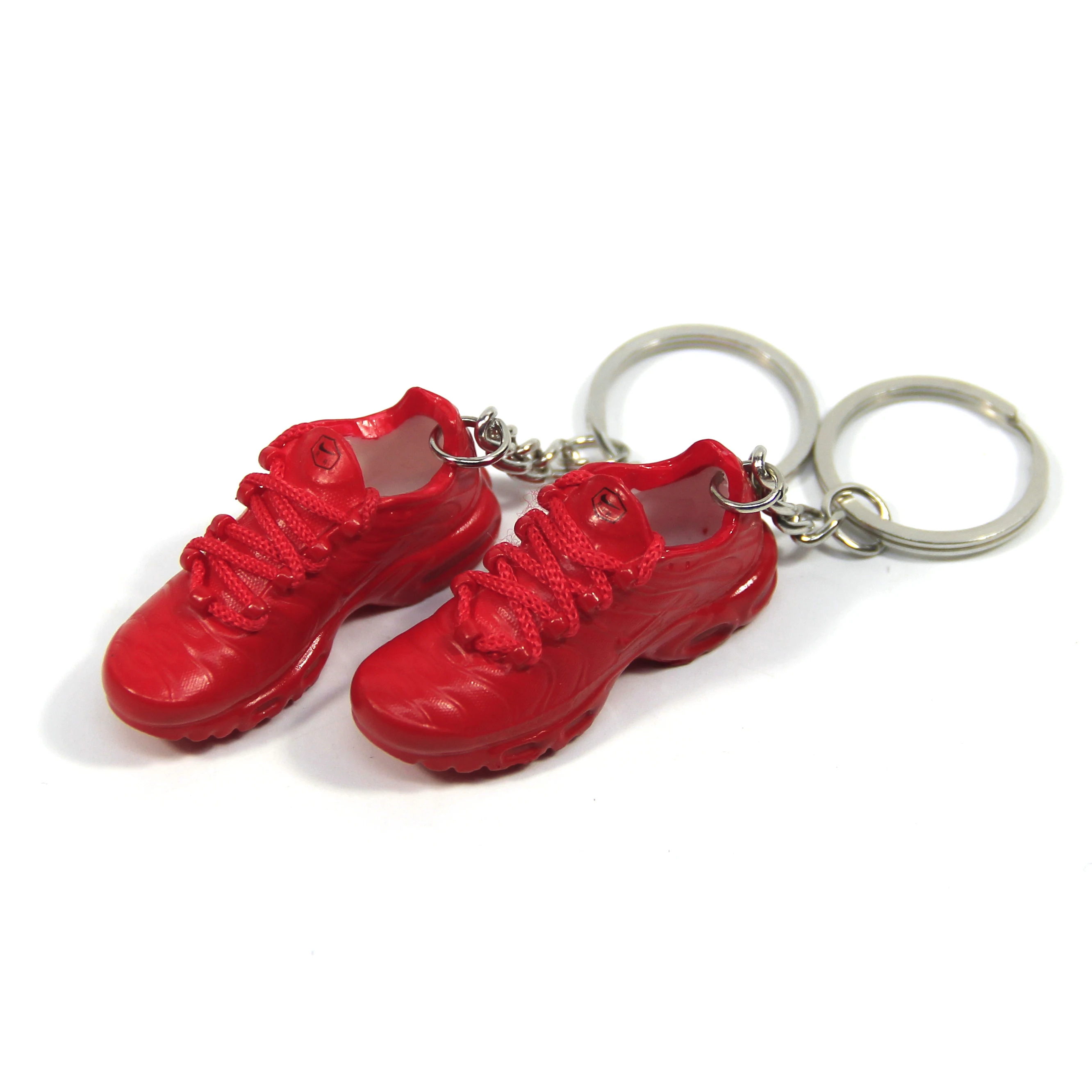 Custom durable basketball shoes pendant with box 3d mini pendant rubber black sneakers keychain 1piece