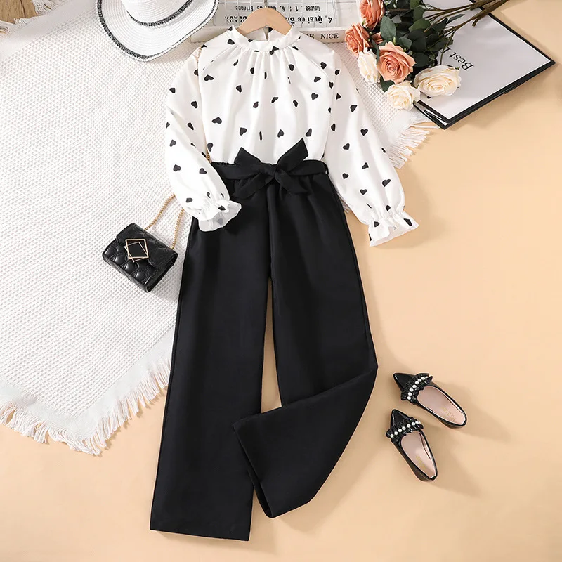 Toddler Girls Clothes Sets 2 Piece Kids Clothing Girls Clothing Set 6-7 Years