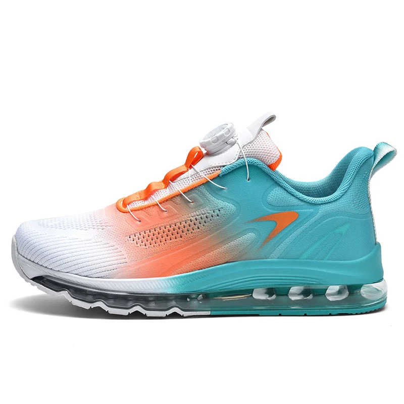 39-48 MNV Manufacturer Air Cushioning Big Size Mens Sport Shoes Breathable Woven Casual Walking Running Shoes for Men