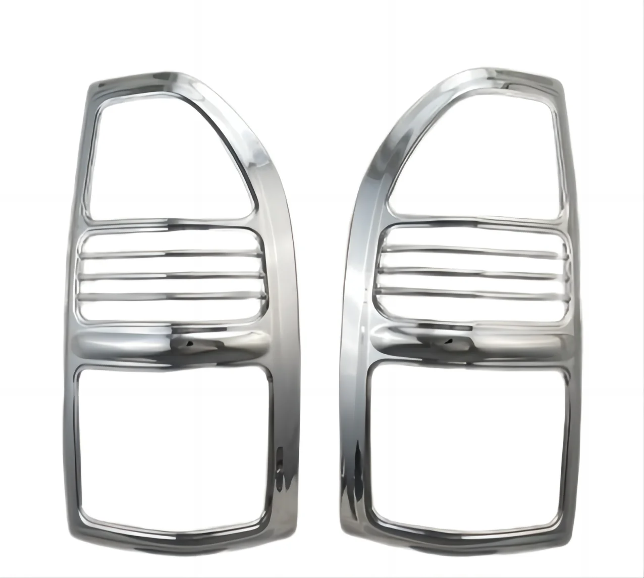 Hot auto Car Kit Chrome body Rear shield exterior accessories aluminum For Toyota Prado FJ90 1997-2002