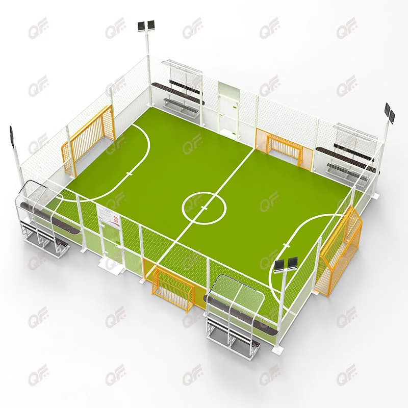 Professional Futsal Soccer Field Cage Football Pitch Futsal Soccer Court Football Stadium outdoor Soccer Cage Football Court