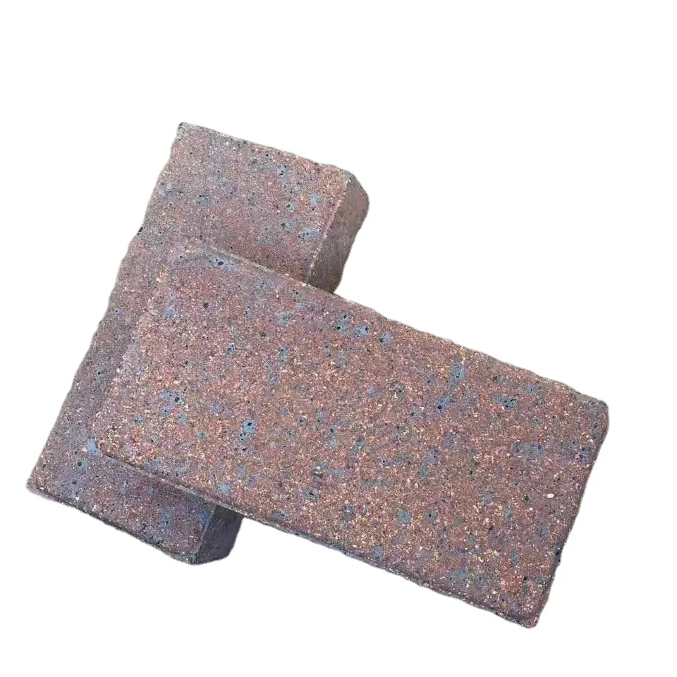 Хорошее качество Брусчатка глиняный кирпич снаружи красочные горячие кирпичи