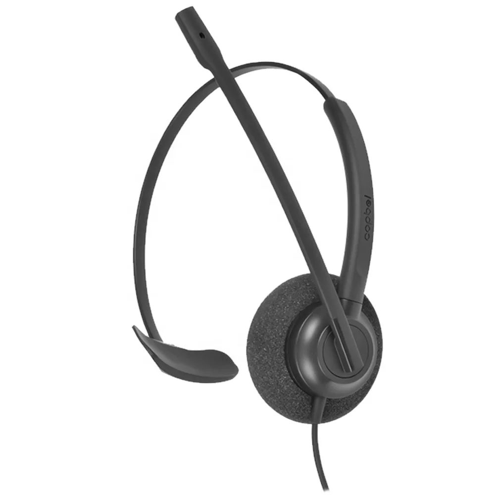 Nexusound Headset Call Center Best Wired Headphone Overhead Headphone with Jack 3.5mm for Phone MAC and Tablet