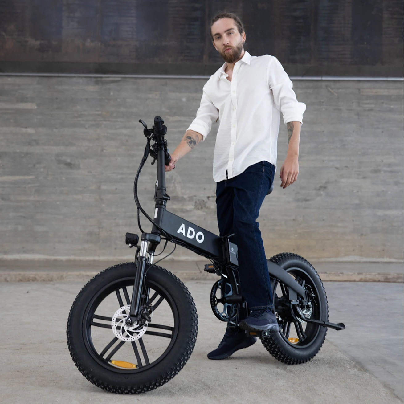 UK US EU  warehouse A20F ADO 500w bike folding electric city bicycle road bike e cycle electric fast folding mountain bike ebike