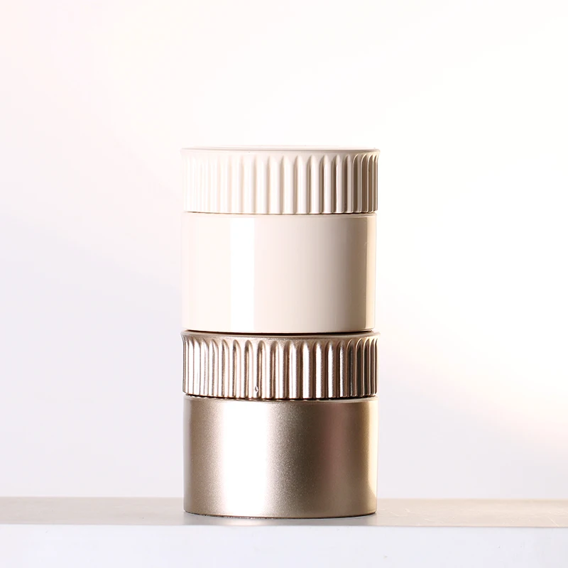 15g frosted round nail gel polish wholesale air freshener opaque plastic cosmetic jar