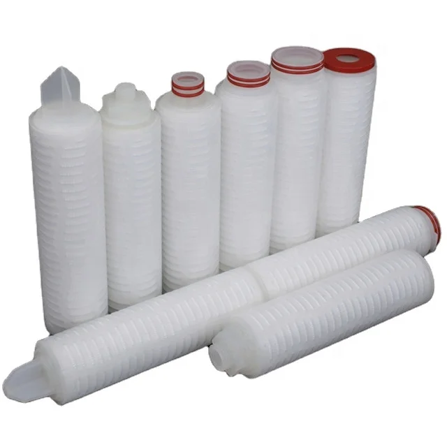 Edible oil industry 20 inch Asymmetric PES Filter Cartridges 0.1 um Filters cartridge For oil filter machine filtration