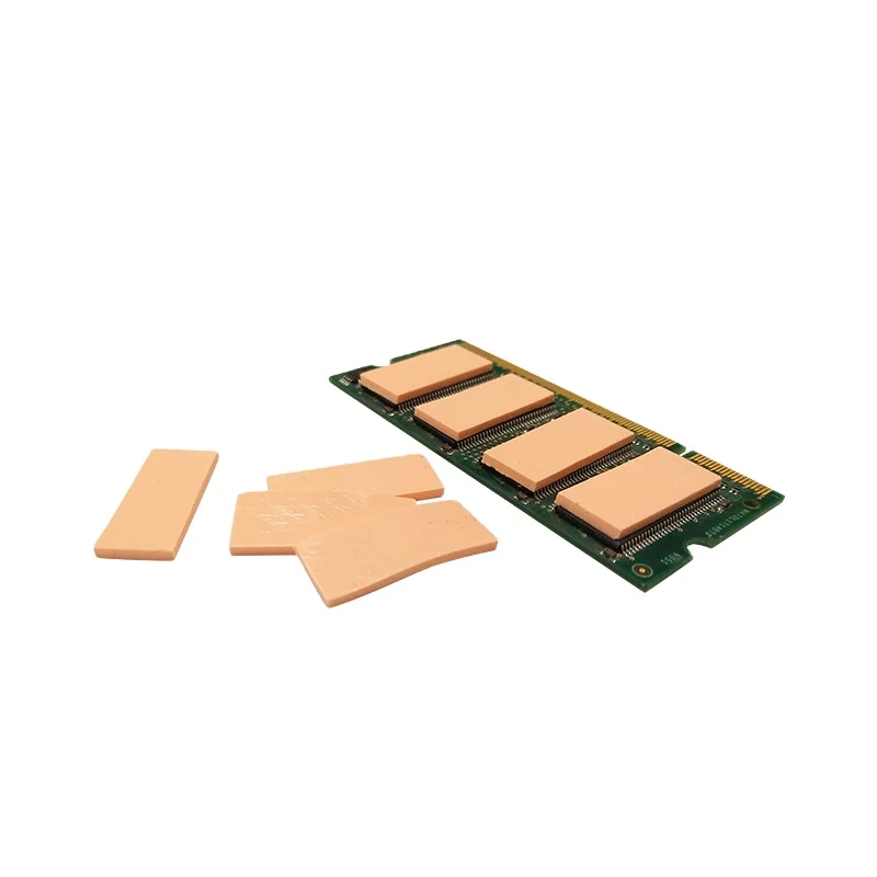 KINGBALI Die-Cuting 15.6W fiberglass thermally conductive insulation pad 3D gauge thermal pad