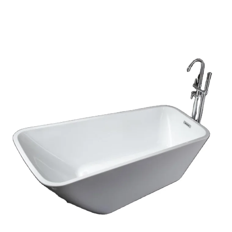 2023 newest product cheap price bath tub acrylic freestanding bathtub for hotel