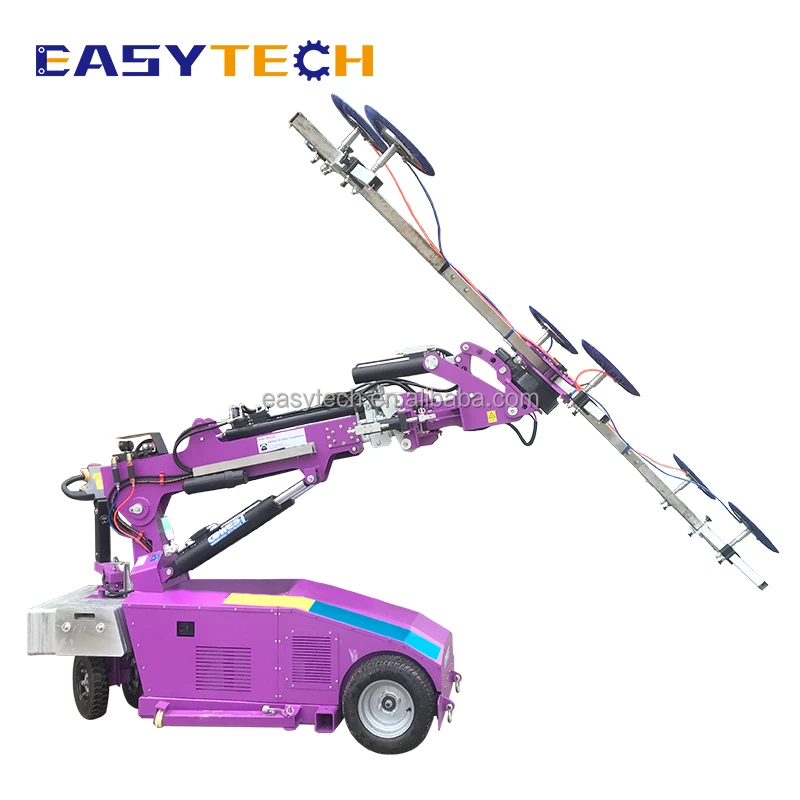 Glass lifting robot all fountionalsuction cup glass lift