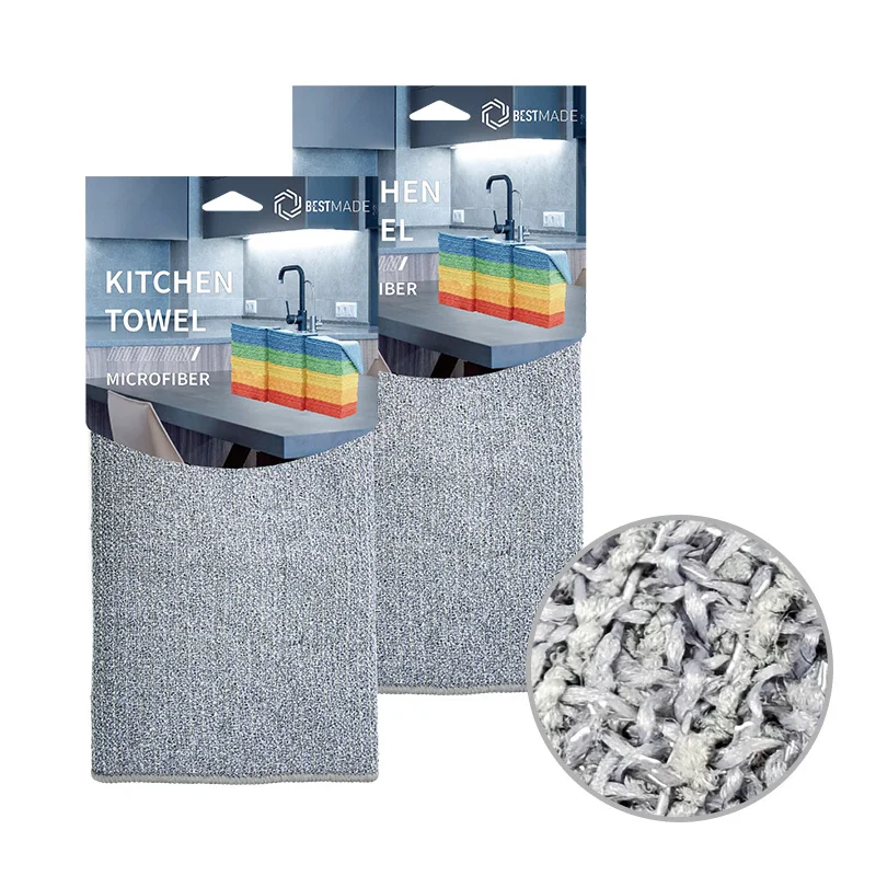 Customization Multi-Purpose Reusable Rag Kitchen Towel Oil Cleaning Cloth